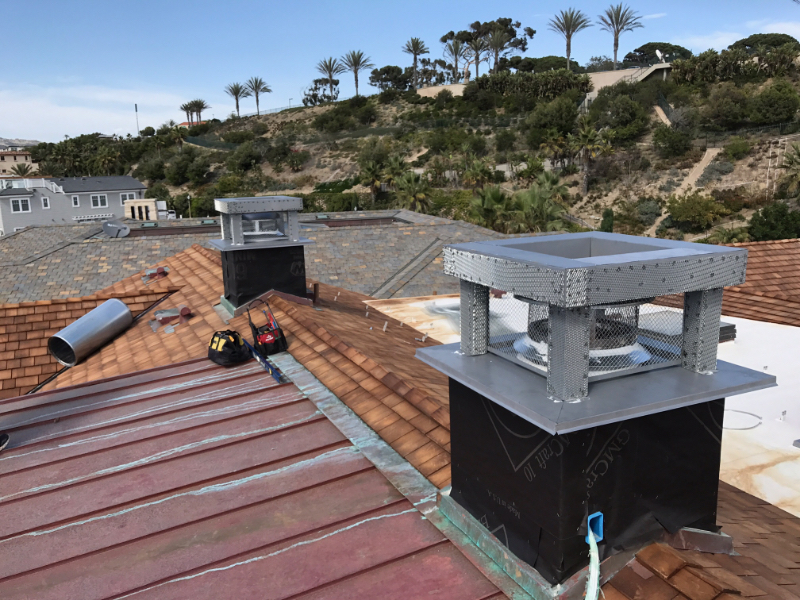 chimney caps home remodel