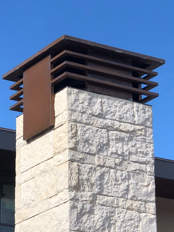 custom chimney cap